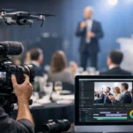 Filmagem de eventos corporativos bem feita