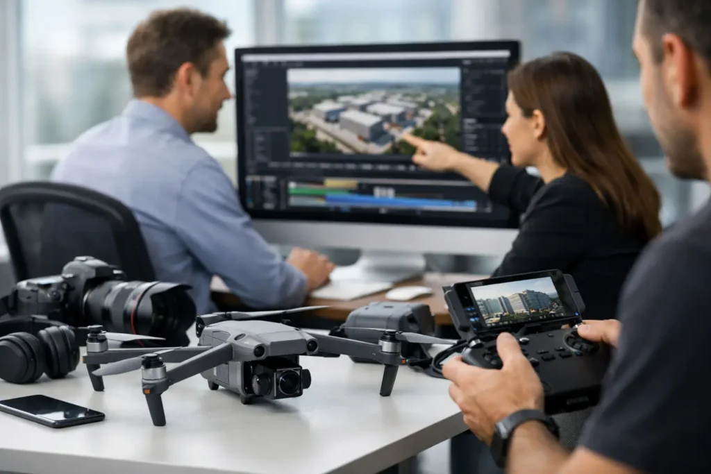 Gravação com drone para empresas vale a pena?