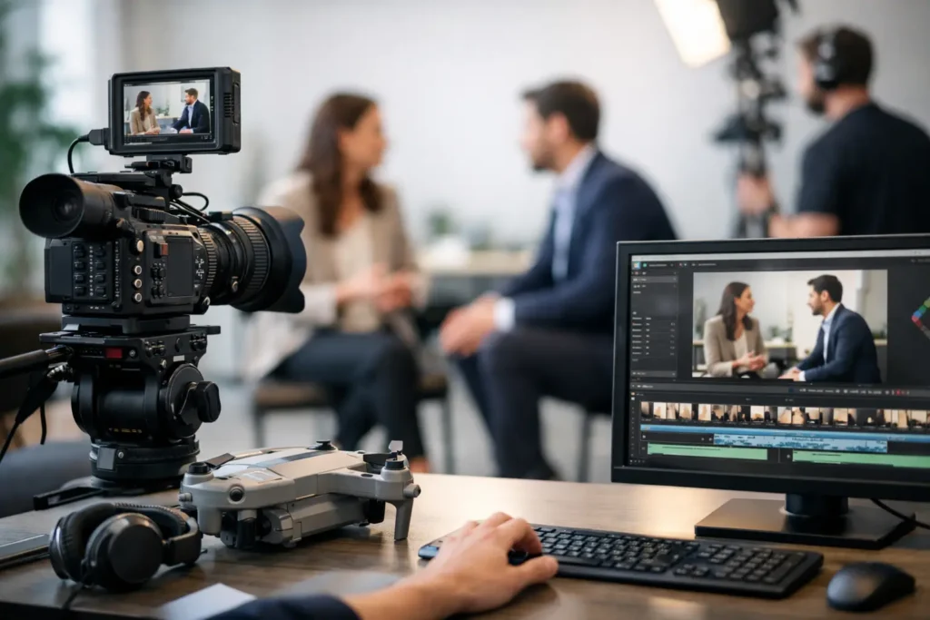 Produtora de vídeo corporativo: como escolher