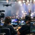 Transmissão ao vivo de evento sem improviso