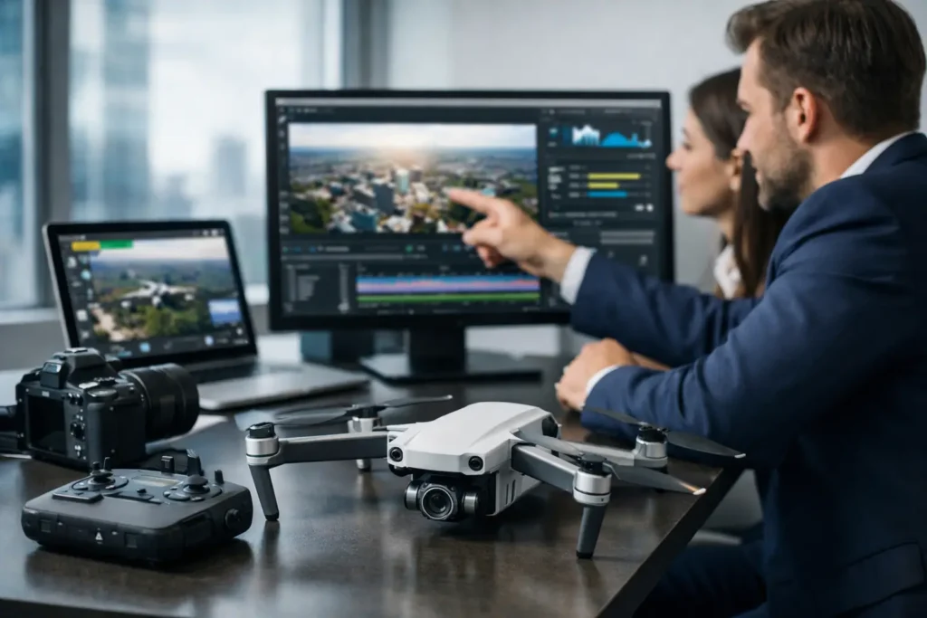 Como usar drone corporativo com estratégia