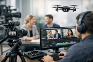 Conteúdo audiovisual para marca empregadora