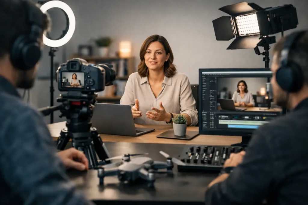 Estúdio para videoaula profissional: o que avaliar