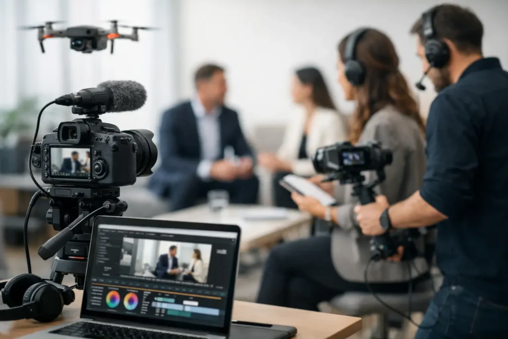 Guia para cobertura audiovisual corporativa