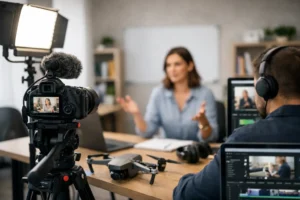 Produção de vídeo educacional que funciona