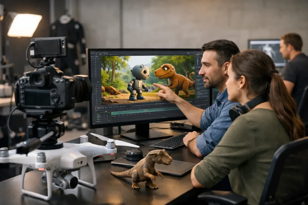 Serviço de animação 3D para empresas