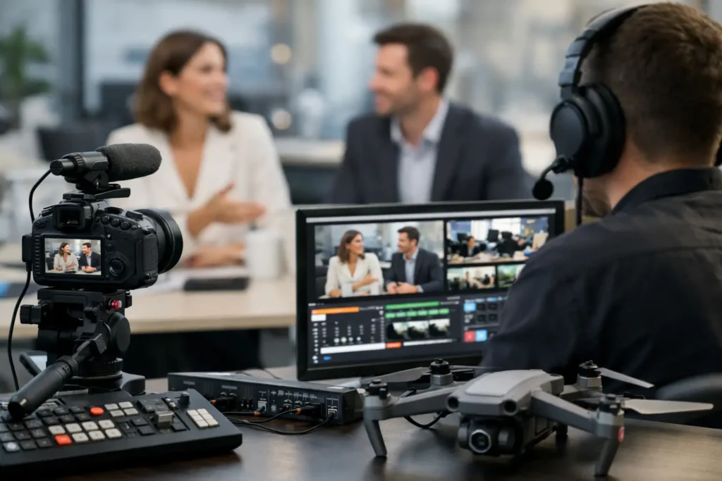 7 ideias para live empresarial que geram valor