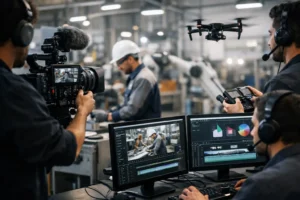 Produção audiovisual para indústrias que funciona