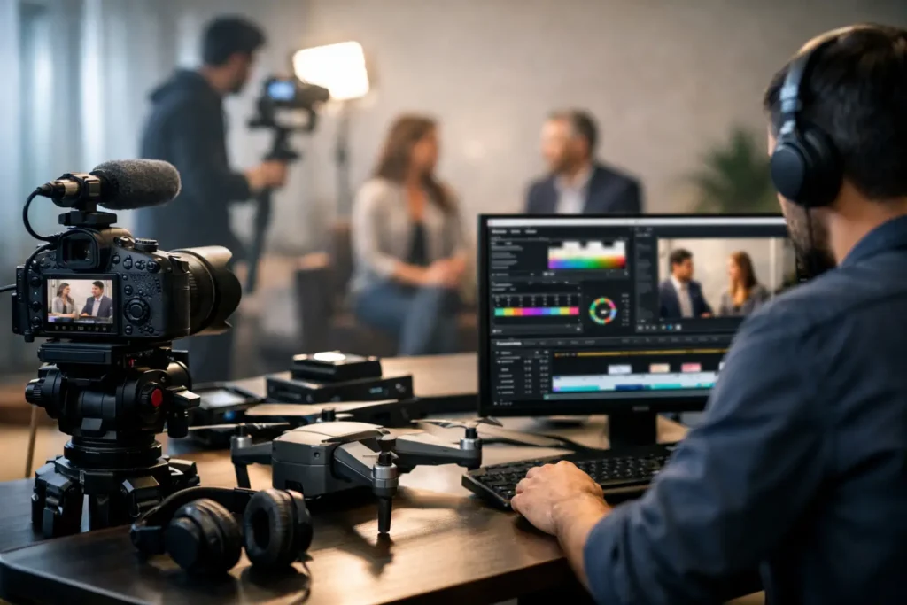 Quando contratar cobertura audiovisual profissional