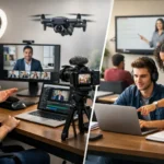 Curso síncrono versus assíncrono ou híbrido?
