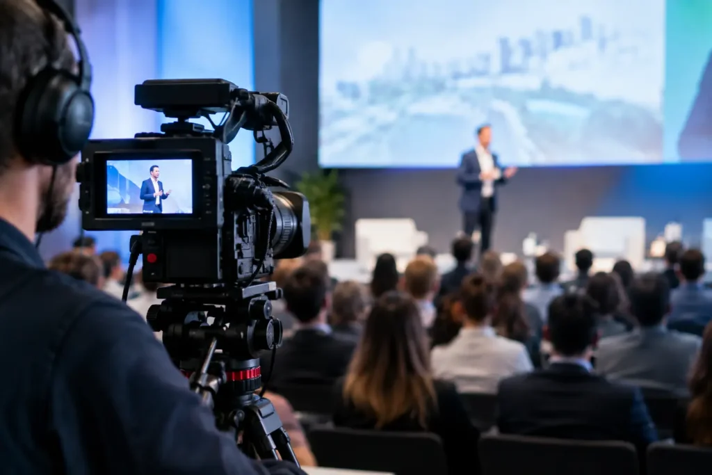 Congressos com vídeo para ampliar alcance e resultado