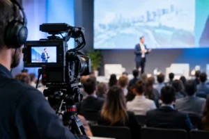 Congressos com vídeo para ampliar alcance e resultado