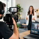 Transmissão ao vivo com resultados reais
